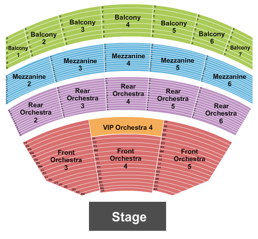 The Theatre Bert Kreischer Seating Chart