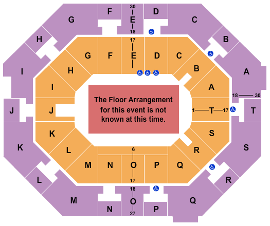 UNO Lakefront Arena Bert Kreischer Seating Chart